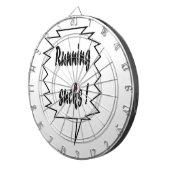 Ausführen von Sind zum Kotzen Dartscheibe (Vorderseite rechts)