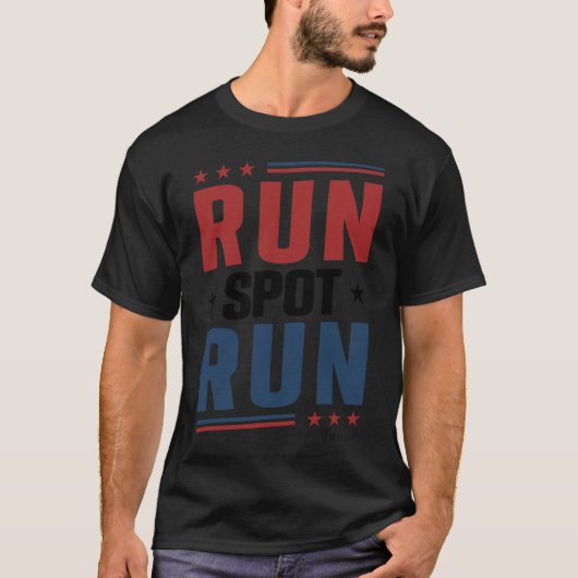 Ausführen von "Spot Run" T-Shirt (Vorderseite)