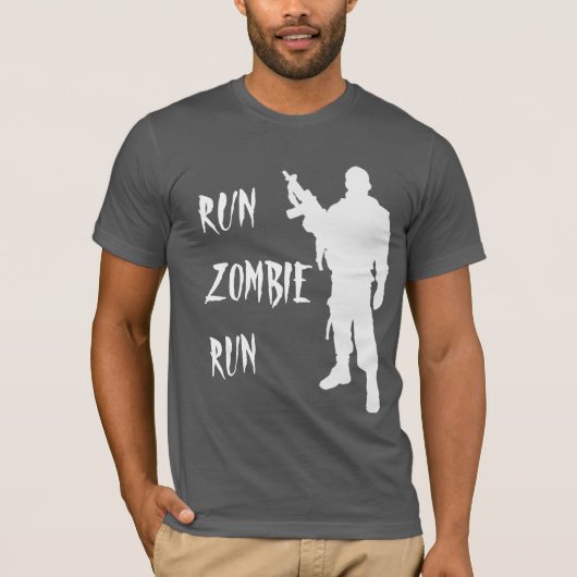 Ausführen von Zombie Run - Shirt (Vorderseite)