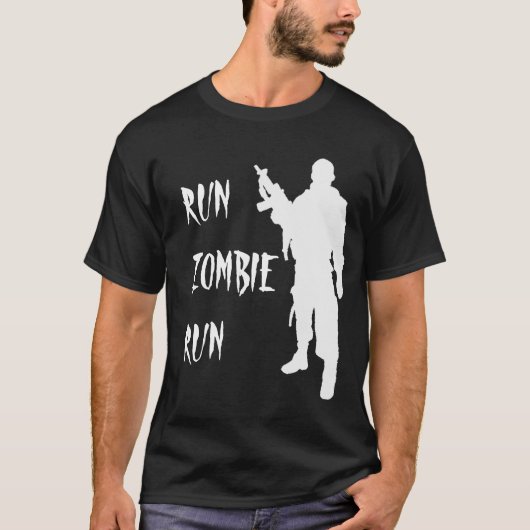 Ausführen von Zombie Run - Shirt (Vorderseite)