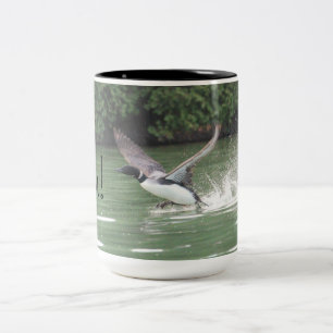 ausführen zweifarbige tasse