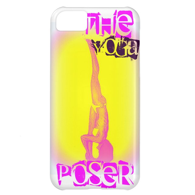 Ausführend-Sammlung:  YogaPoser Case-Mate iPhone Hülle (Rückseite)