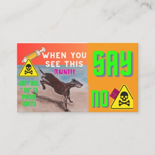 AUSFÜHRENDE Visitenkarte (Vorderseite)