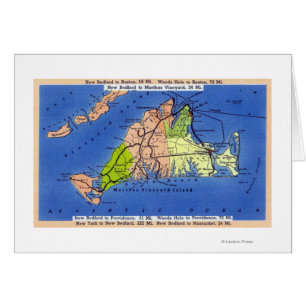 Ausführliche Karte der Insel
