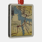 Ausführliche Karte des Ornament Aus Metall (Rechts)