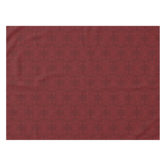 Ausführliche rote Blumentapete Tischdecke (Vorderseite (Horizontal))