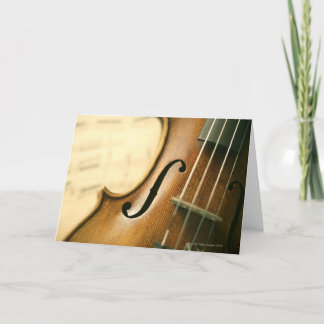 Ausführliche Violine Karte