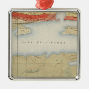 Ausführliches Geologie-Blatt V Silbernes Ornament