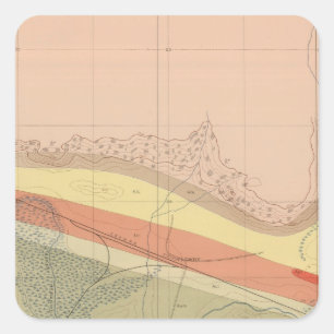 Ausführliches Geologie-Blatt XVI Quadratischer Aufkleber