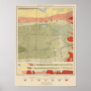 Ausführliches Geologie-Blatt XXV Poster