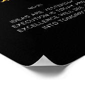 Ausführung Inspirierend Kostenvoranschlag Poster (Ecke)