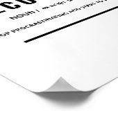 Ausführung | Motivierend Angebot Poster (Ecke)