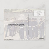 Ausführung von Kaiser Maximilian durch Edouard Man Postkarte (Rückseite)