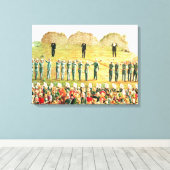 Ausführung von Maximilian I Leinwanddruck (Insitu (Holzboden))