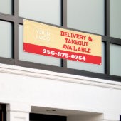 Ausfüllen eines benutzerdefinierten Textbanners Banner (Äußeres Gebäude)