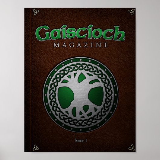 Ausgabe 1 des Magazins Gaiscioch Poster (Vorne)