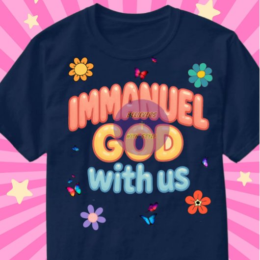 (Ausgabe 2) Immanuel - GOD bei uns - Christlich T-Shirt