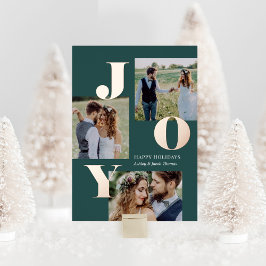 Ausgabe der Joy Foil Holiday Card Folieneinladung