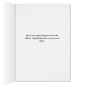 Ausgabe der Parade Card für die britischen Flaggen (Innen (Rechts))