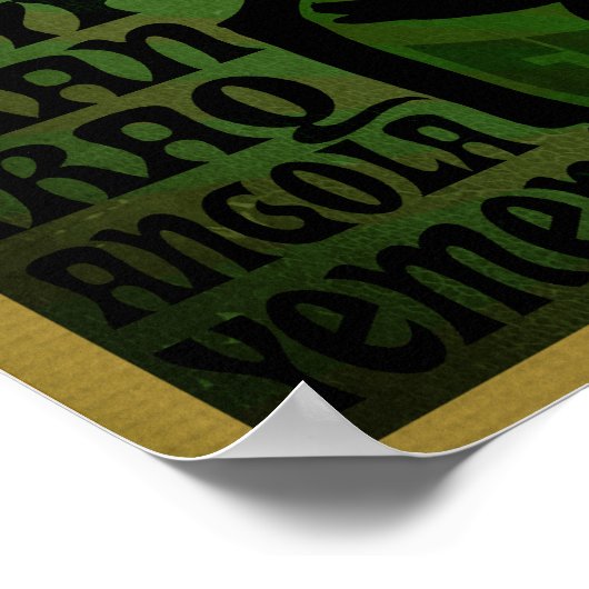 Ausgabe der Revolution 2011 Poster (Ecke)