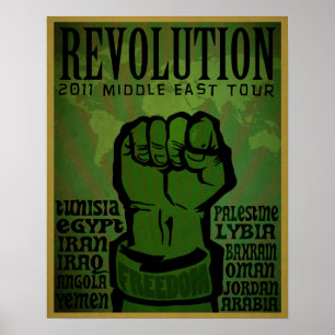 Ausgabe der Revolution 2011 Poster