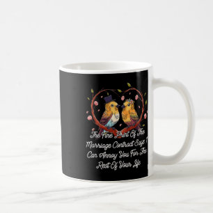 Ausgabe des Ehevertrags Kaffeetasse