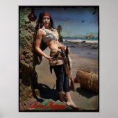 Ausgabe des Mutiny Magazine 3 Back Cover Pinup (kl Poster (Vorne)