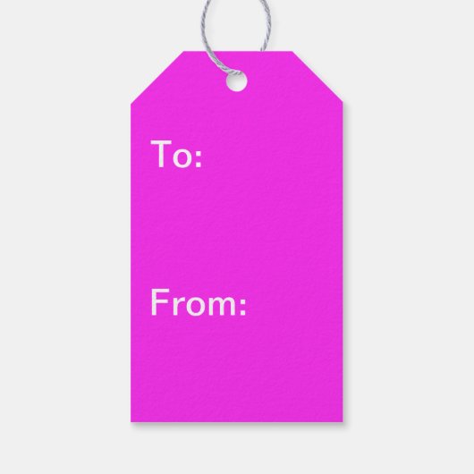 Ausgabe-Tags Geschenkanhänger (Rückseite)