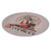 Ausgaben des Weihnachtsmanns Schneidebrett (Ecke)