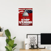 Ausgaben einstellen (16 x 20) poster (Heimbüro)