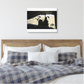 Ausgang des Containerzustellsystems Leinwanddruck (Insitu (Schlafzimmer))
