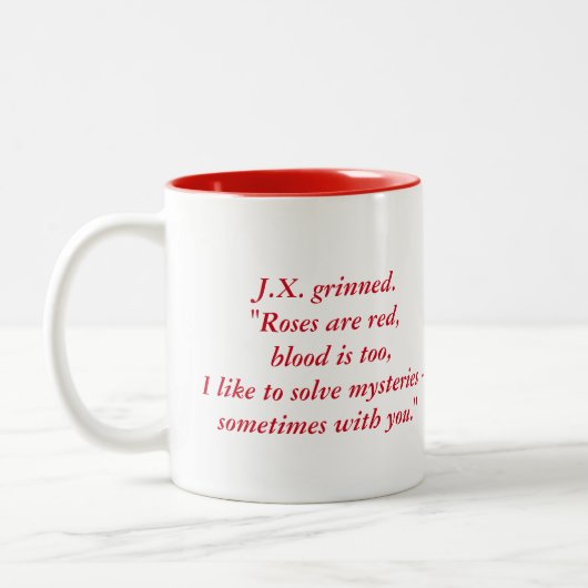 Ausgangs- und Moriarity4 Tasse mit Zitat und (Links)