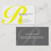 Ausgangsantenne: gelb visitenkarte (Vorne/Hinten)