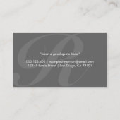 Ausgangsantenne: gelb visitenkarte (Rückseite)