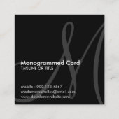 Ausgangsplatz Quadratische Visitenkarte (Vorderseite)