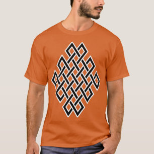 Ausgearbeiteter Endloser Knoten 1 T-Shirt
