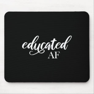 Ausgebildet af - lustiger Abschluss-Spruch für 202 Mousepad
