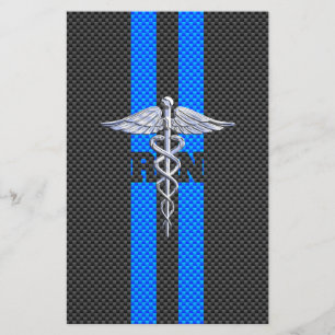 Ausgebildete Krankenschwester Briefpapier