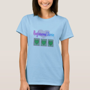 Ausgebildete Krankenschwester HERZEN T-Shirt