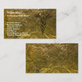 Ausgebildete Krankenschwester - medizinischer Visitenkarte (Vorne/Hinten)