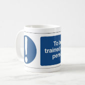 ausgebildetes Personal Kaffeetasse (Vorderseite Links)