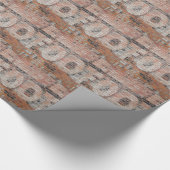 Ausgeblendete Ghost-Zeichen Geschenkpapier (Ecke)