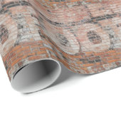 Ausgeblendete Ghost-Zeichen Geschenkpapier (Rolleneckpunkt)