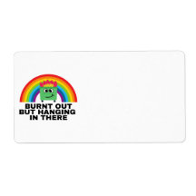 Ausgebrannt, aber in den Labels hängen