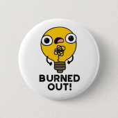 Ausgebrannter Glanzpuff Button (Vorderseite)