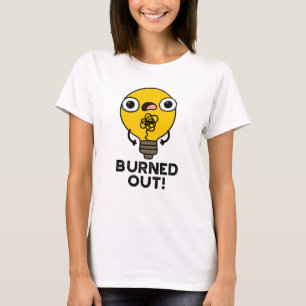 Ausgebrannter Glanzpuff T-Shirt