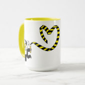 Ausgebreitete Liebe Tasse (Vorderseite Links)