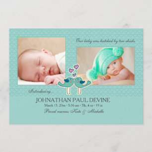 Ausgebrütet durch zwei ankündigung