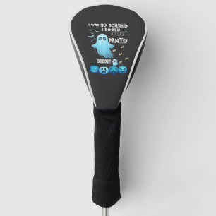 Ausgebuhte Hose Halloween Geist Blaue Kürbisse Golf Headcover