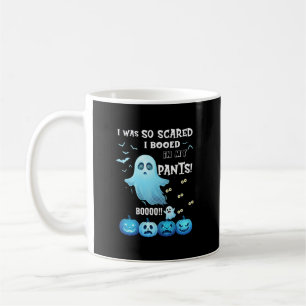 Ausgebuhte Hose Halloween-Geist Blaue Kürbisse Kaffeetasse